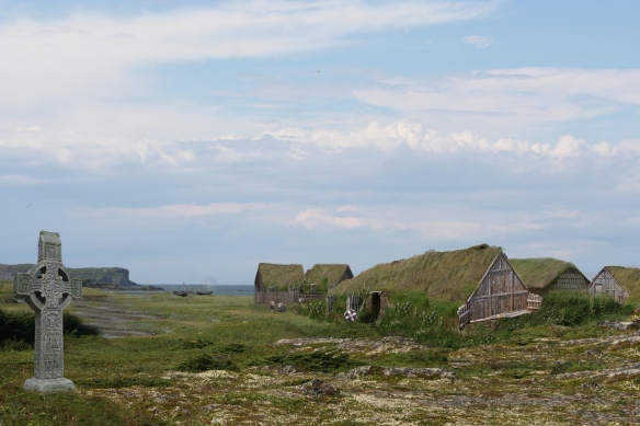 Coastal Viking Village by Phillip Shakesby